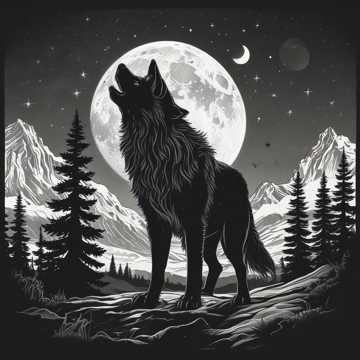 Lone wolf's heart