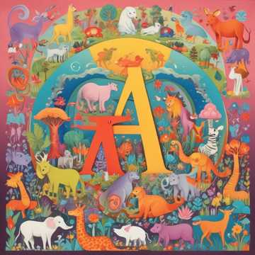 alphabet animal