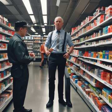 Security Lewis at Asda