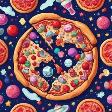 Pizza in Space