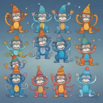 Blue Monkey Party