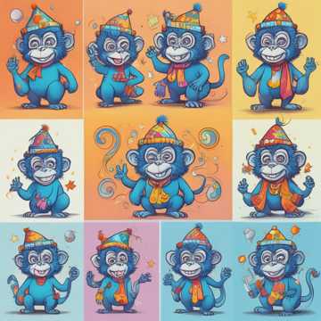 Blue Monkey Party