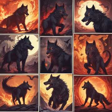 Black Wolf's Fire