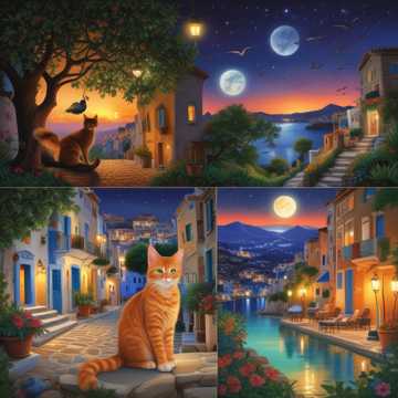 Ginger Cat's Night