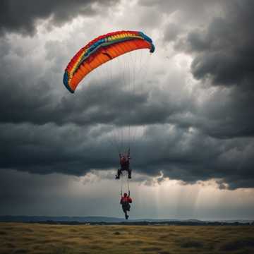 Etheral paragliding 