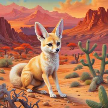 Raileo the Fennec Fox