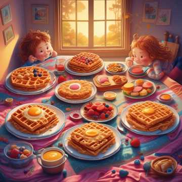 Early Waffle Morning