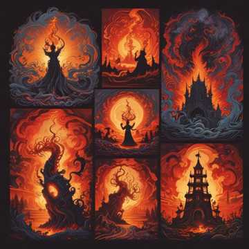 Sittin' on the Throne of Fire