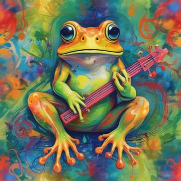 Picasso's Frog