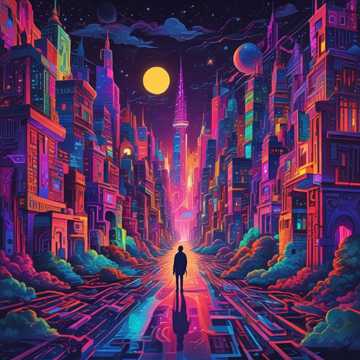 Lost in Neon Dreams