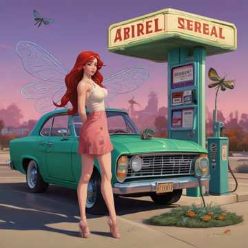 Ariel at Casey's