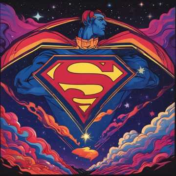 Superman in the Sky