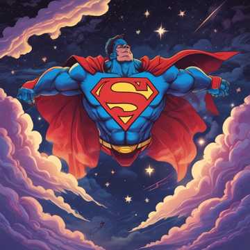 Superman in the Sky