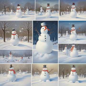 Straighten Up, Snowman