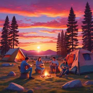 Camping with Friends