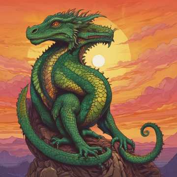 Lagarto Dragón