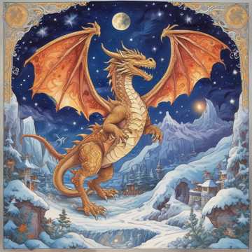 Silent Night on Wings of Fire