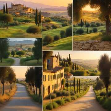 Golden Tuscany