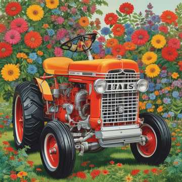 Sears Garden Tractors- king of the yard