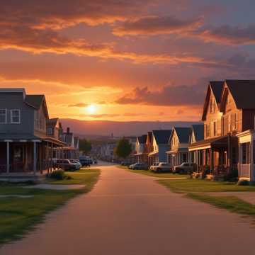 Small Town Streetlights