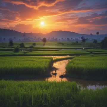 Golden Fields of Java