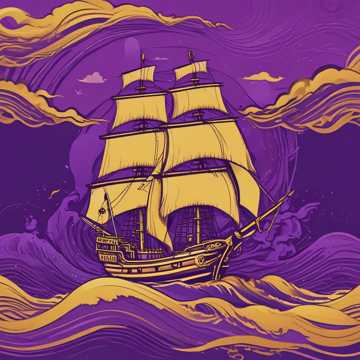 Pirates in Purple and Gold