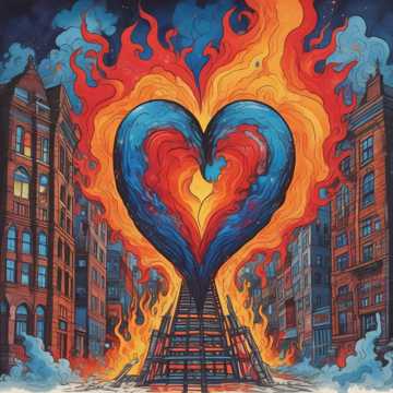 Flaming Heart