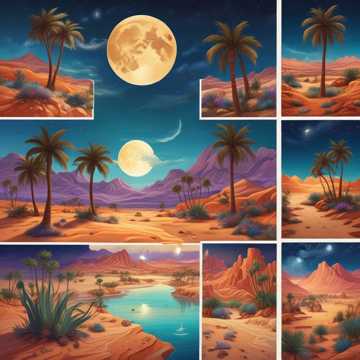 Moonlit Desert Dream