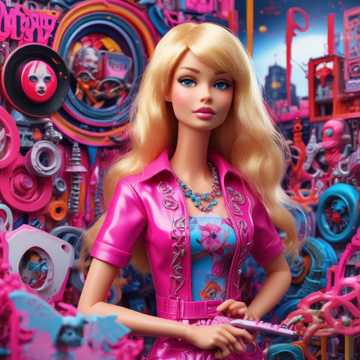 Metal Barbie