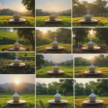 peaceful song about zesta tea