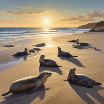 Seals in the Sun