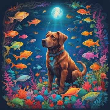 Fish and Dog