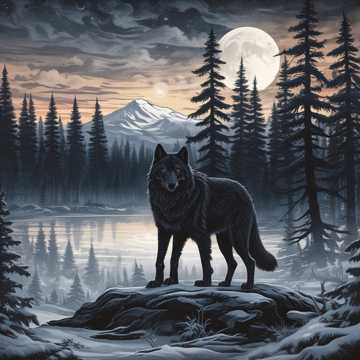 Das Gebet des schwarzen Wolfes (The Prayer of the Black Wolf)