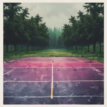 Tennis in the Rain