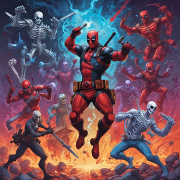 Deadpool vs Sans Rap Battle