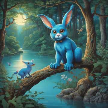 Blue Rabbit Monkey Mix