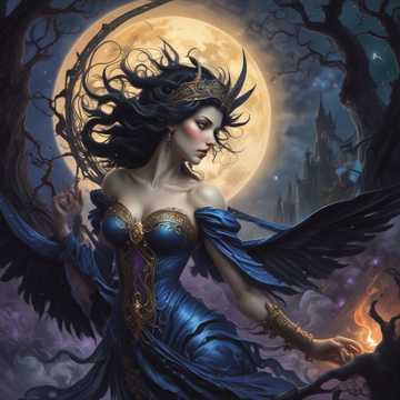 Night Maiden of the Raven Queen