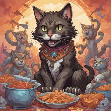 Feline Feast Fiasco