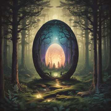 Magic Egg in the Woods