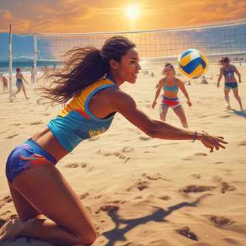 Beachvolleyball Fieber