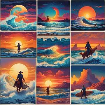 Cowboy Surfer