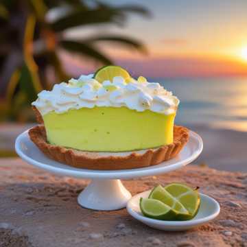 Key lime pie