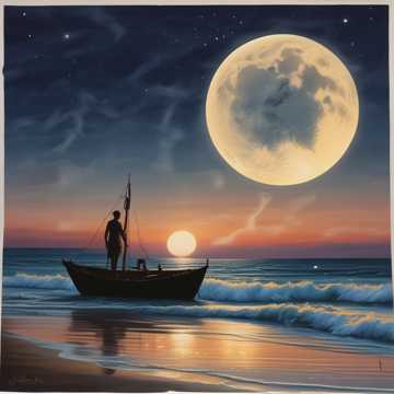 Moonlight on the Ocean