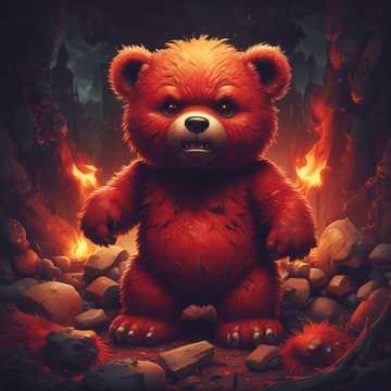 Heavy Metal Teddy Bear