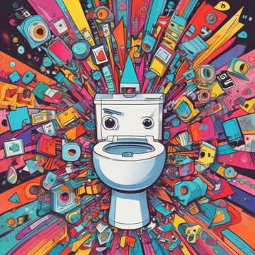 Groovy toilet