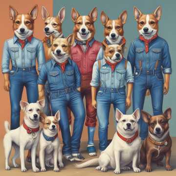 Blue Jeans for Hound Dogs