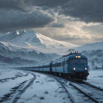 Helena on the forsaken railway