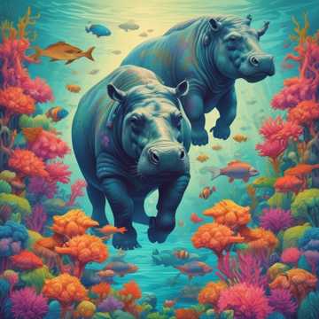 Hippos and Buffalos