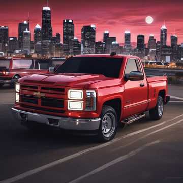 Red Silverado 1500