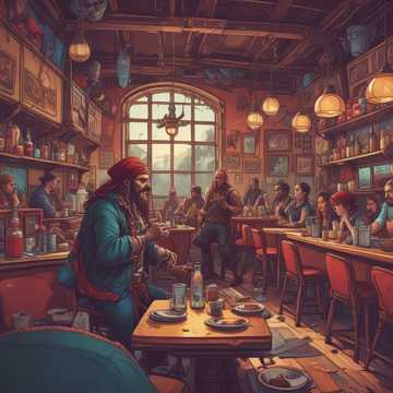 Pirates in the Diner